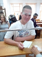 Студенты получают учебную литературу в библиотеке ЧИ БГУ