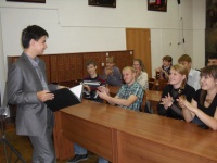Литературный клуб начал свою работу